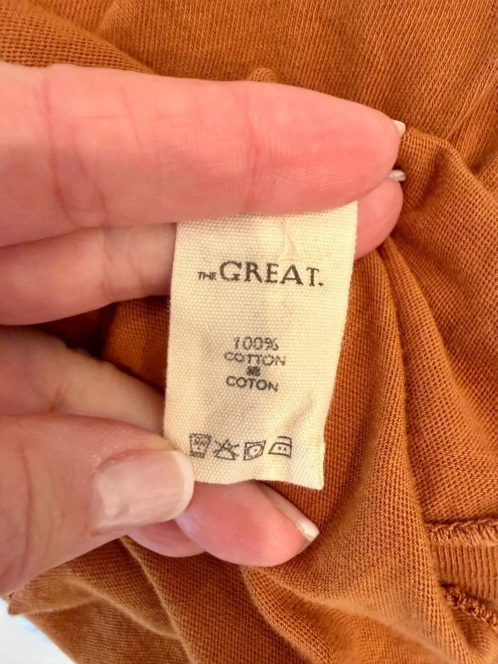 The Great. Muscle tee Brown - size 0 - Picture 3 of 5